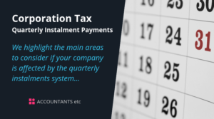 corporation tax quarterly instalment payments