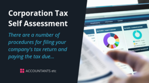 corporation tax self assessment