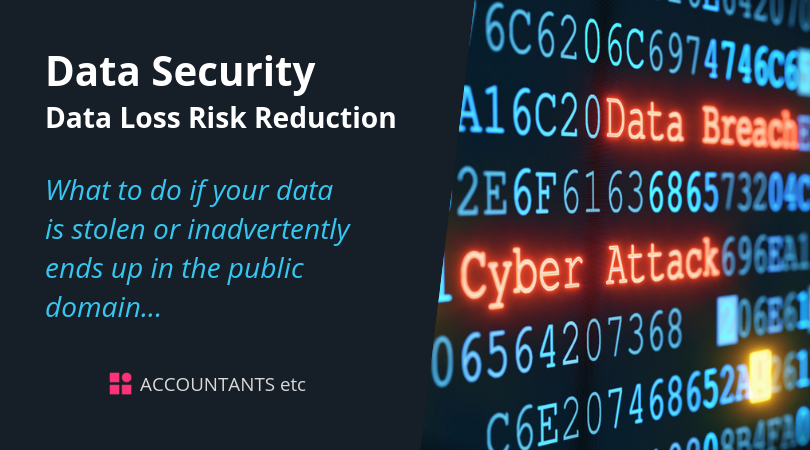 Data Security - Data Loss Risk Reduction - Accountants etc