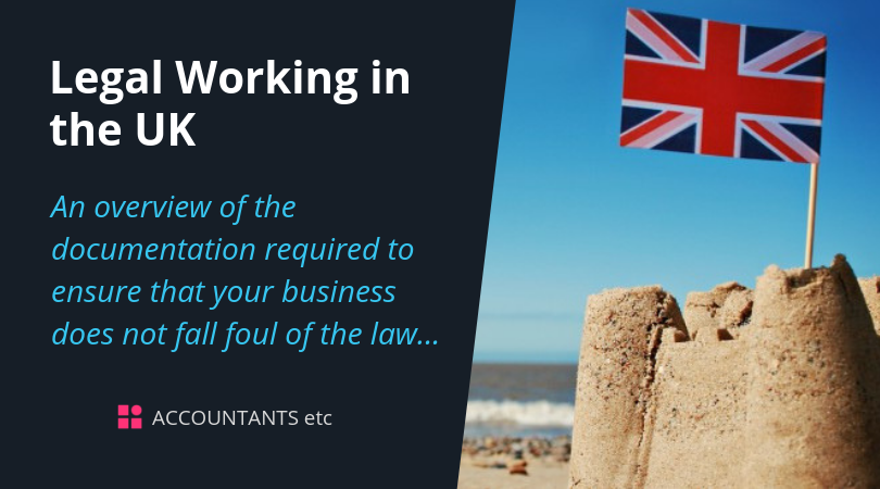 legal working in the uk