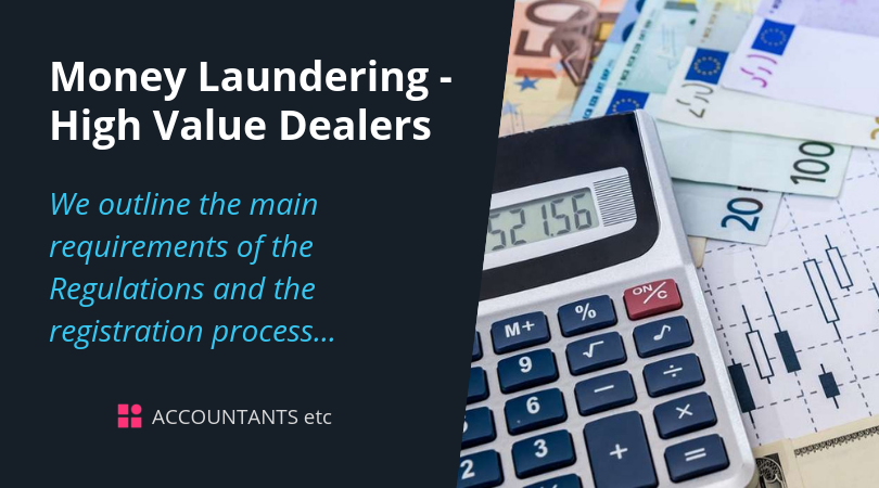 money laundering high value dealers
