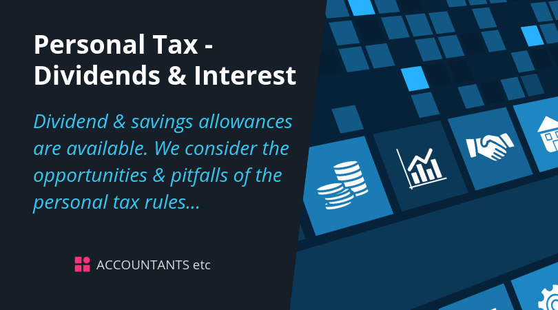 personal tax dividends interest