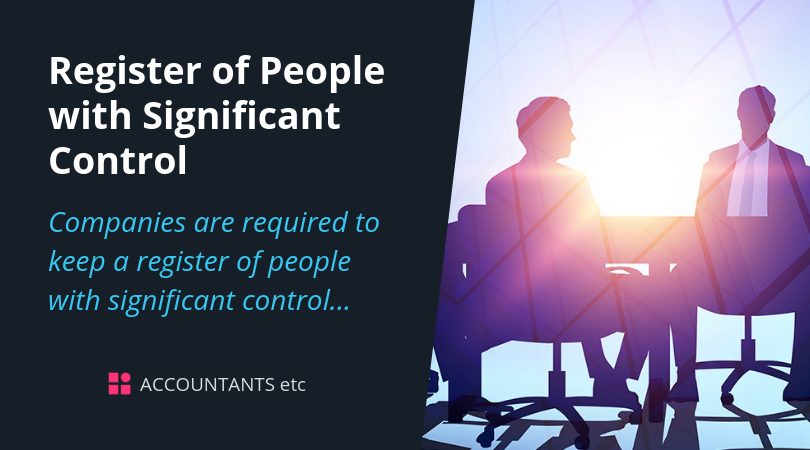 people with significant control register